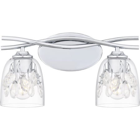 Quoizel Ansley Bath 2 Lights Polished Chrome ALE8616C